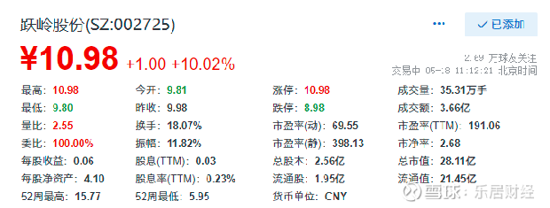 跃岭股份股票概念深度解析