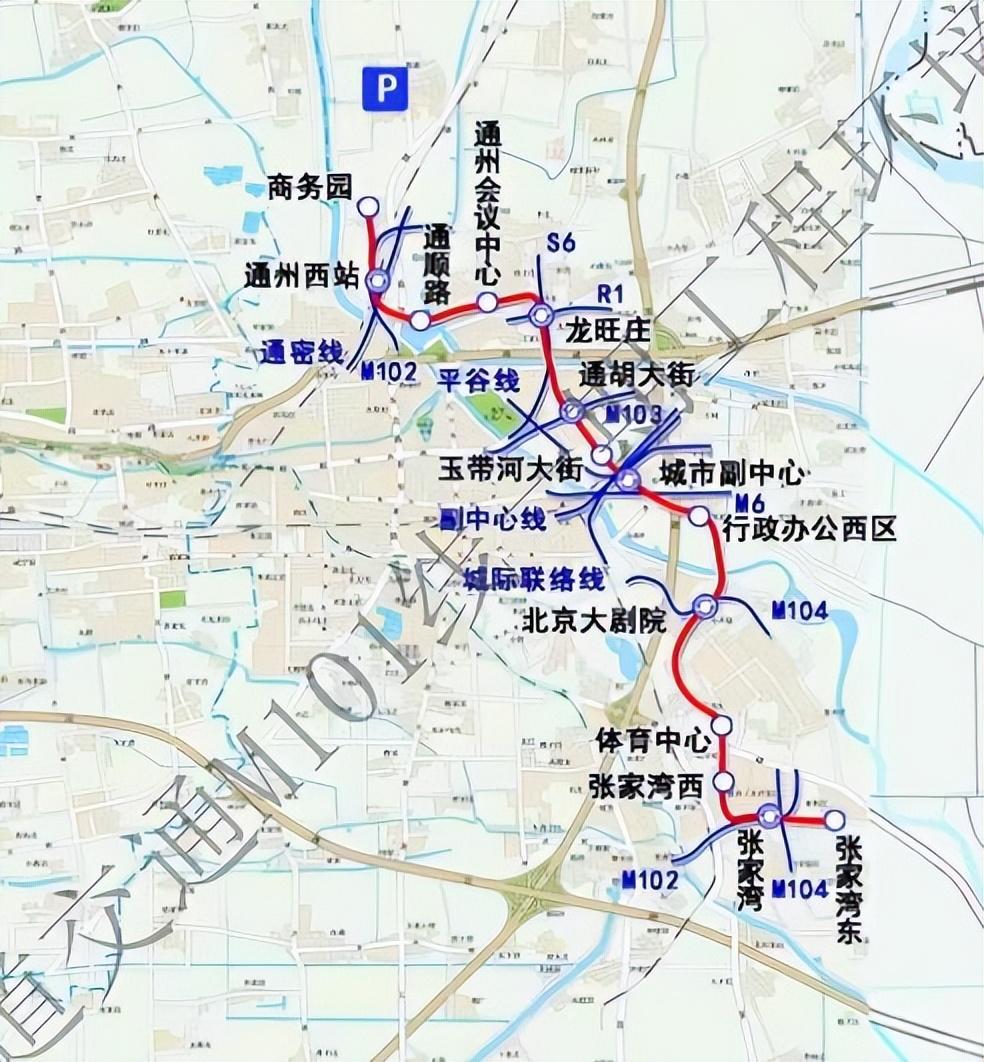 北京地铁线路图全新概览