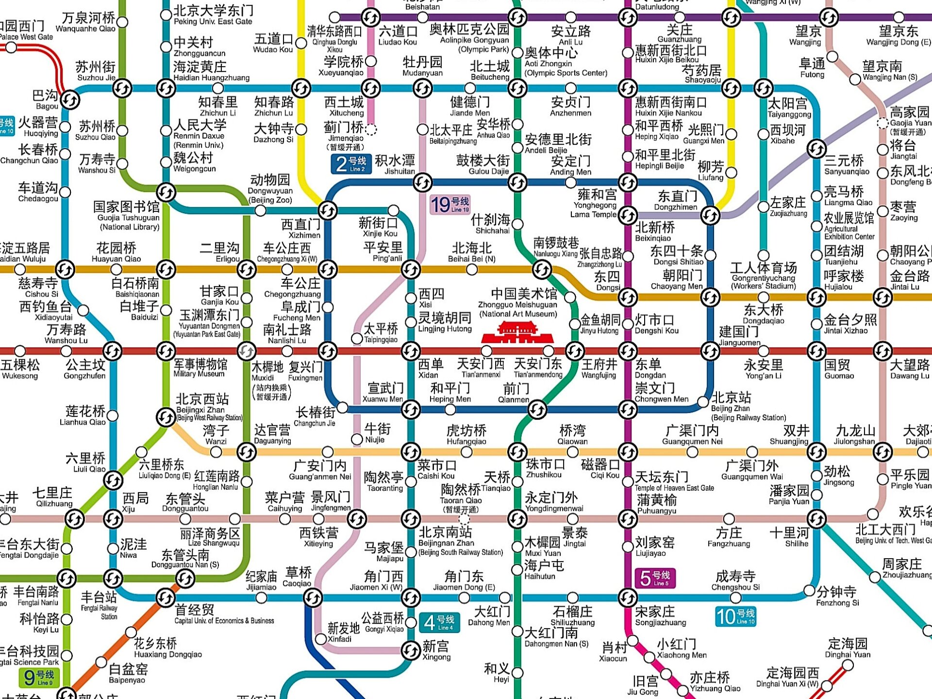 北京地铁线路图，探索城市脉络的新视角