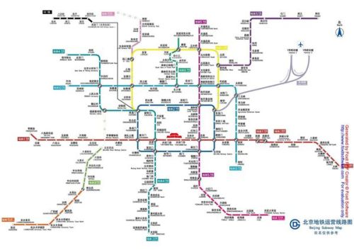 北京地铁线路图解读与前瞻，2023最新图片及未来展望